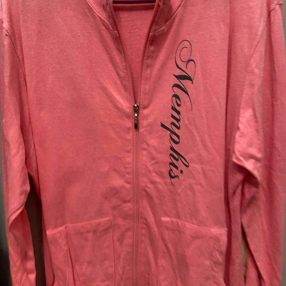 Women’s pink Memphis jacket size large - Picture 2 of 6